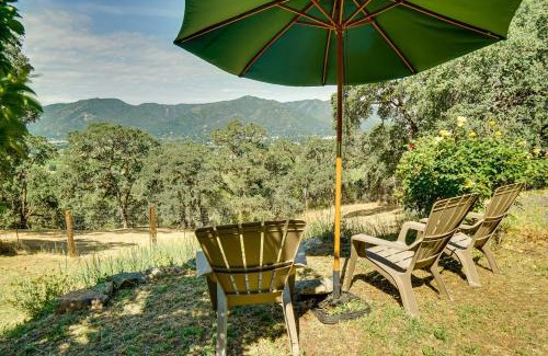 Vichy Springs Apartment | Hilltop Loft Ukiah Vacation Rental!