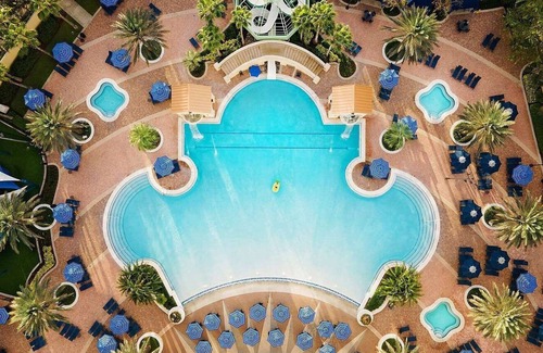 Florida Central Atlantic Coast Condo | Hilton Parc Solei- 2 BD Deluxe Lockoff Condo W/Balcony