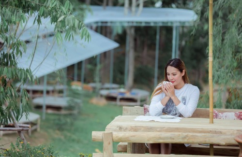 Huai Sai House | Hin Khong Villa bungalow with two single beds