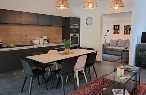 Bouyon Apartment | Hinterland, 35 minutes from Nice, air-conditioned duplex, sleeps 6 from 2 nights