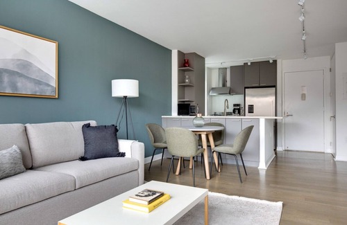 Ukrainian Village Apartment | Hip East Village 1BR w/Gym, W/D, Doorman, near Union Sq., by Blueground