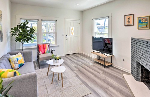 East Hollywood House | Hip + Prismatic LA Gem w/ Curated Art Gallery