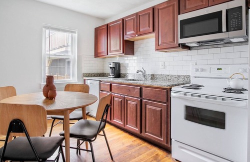South Boston Apartment | Hip South Boston 2BR w/ Building W/D, nr Seaport, by Blueground