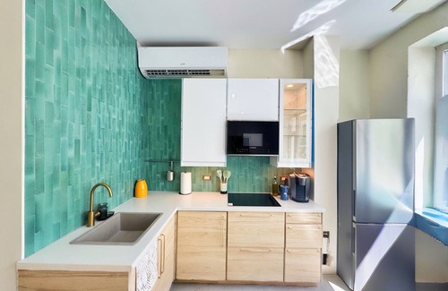 Catedral Apartment | Historic 2-bedroom-2 bath apartment with AC, laundry, WiFi in Old San Juan
