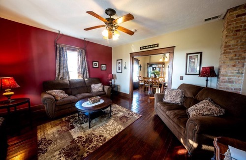 Tefft Other | Historic 6-bedroom Country farmhouse AC, WiFi in rural Francesville