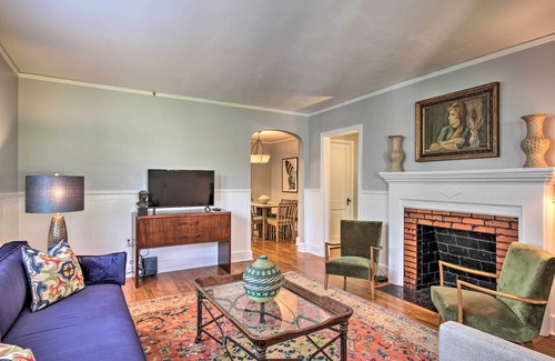 Augusta Cottage | Historic Augusta Cottage w/Mid Century Vibe!