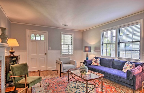 Augusta Cottage | Historic Augusta Cottage w/Mid Century Vibe!