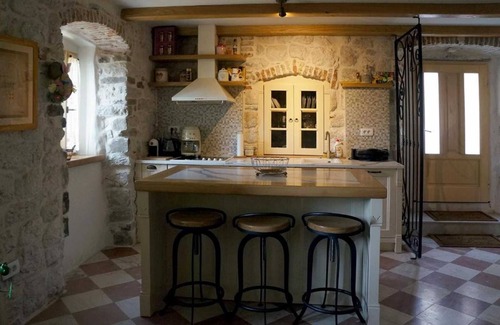 Dobrota Villa | Historic Beachfront Villa in Kotor with Three Bedrooms