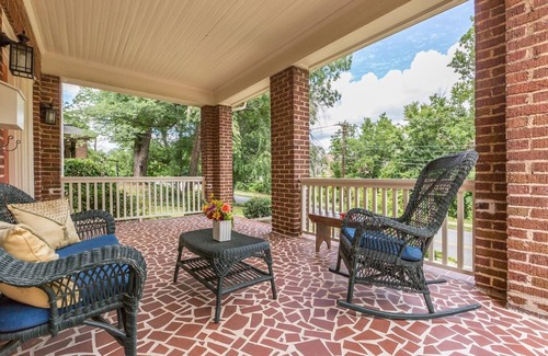 Winston - Salem House | Historic Beauty: 5BR Home with Yard Near Hospital