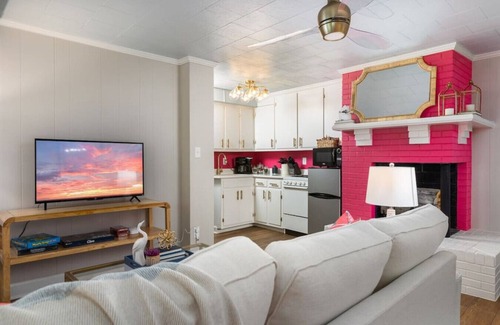 Burlington Apartment | Historic Burlington Gem: Cozy Retreat with Outdoor Oasis