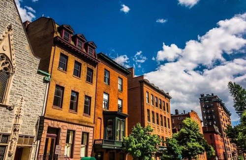 Mount Vernon Hotel | Historic Charm Meets Modern Comfort: Unique Baltimore Stay w/Rooftop Dining
