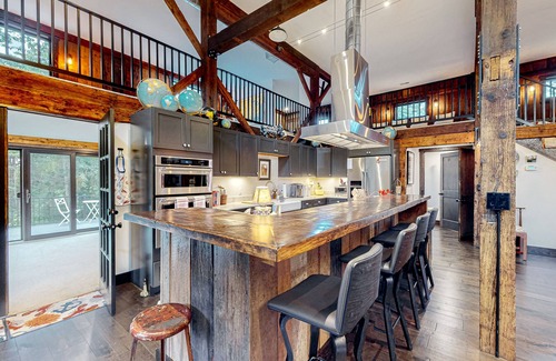 Wells House | Historic charmer with open interior, & large patio - dog-friendly