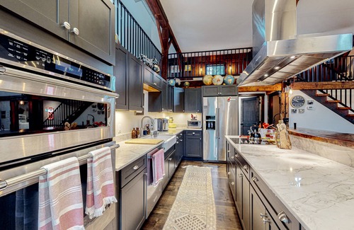 Wells House | Historic charmer with open interior, & large patio - dog-friendly