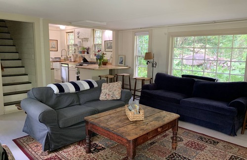 Branford House | Historic cottage 100 yards from private beach on private compound