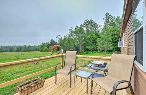 Cherryfield House | Historic Cottage on Horse Farm FirePit and BBQ