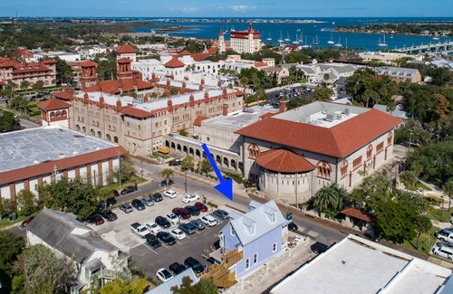 Downtown Historic District House | Historic District Gem w/ Updated Victorian Flair & Private Balcony