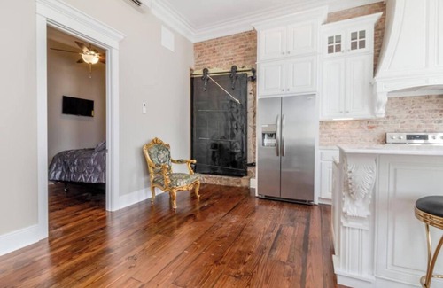 Crowley Apartment | Historic downtown apartment with a view