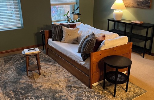 Oshkosh Apartment | Historic Downtown Apt, Algoma Suites #1 - Sleeps 4