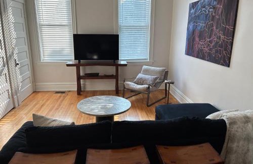 Brighton Park Apartment | Historic Feel Modern Comfort Walk to Parks & Food