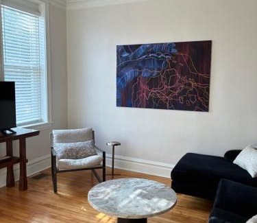 Brighton Park Apartment | Historic Feel Modern Comfort Walk to Parks & Food