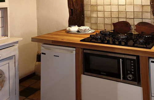 Detmold Cottage | Historic half-timbered house, sauna, natural garden, fitness, movie theater, view