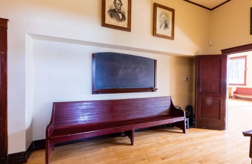 Kingston House | Historic High School - Stays and events close to skiing, golf, fishing, hunting!