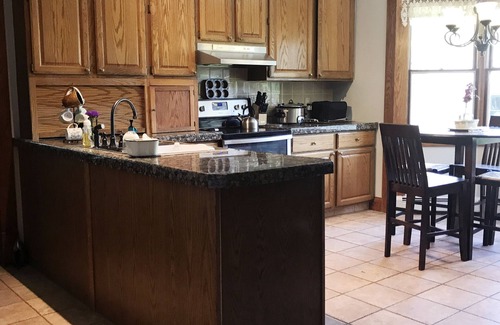 Scottville House | Historic home located just 10 minutes from the beaches of Lake Michigan
