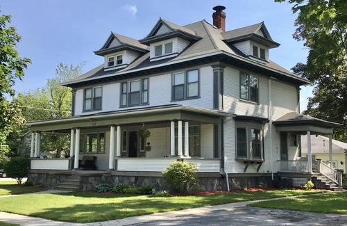 Scottville House | Historic home located just 10 minutes from the beaches of Lake Michigan