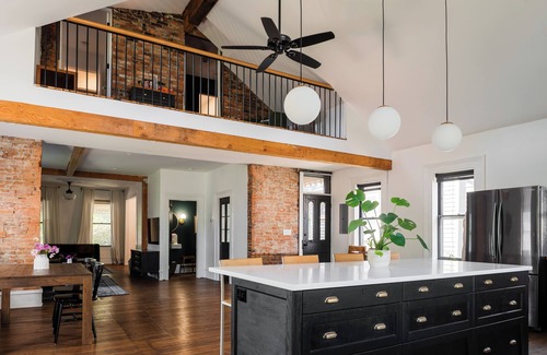 Detroit - Shoreway House | Historic Home with Ohio City Character, Big Glam Kitchen, and Open Living Space