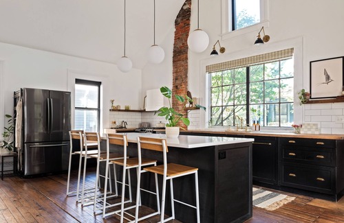 Detroit - Shoreway House | Historic Home with Ohio City Character, Big Glam Kitchen, and Open Living Space