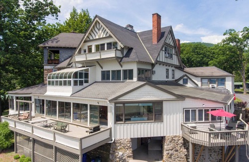 Lake George House | Historic Lakefront Estate Mansion in Lake George