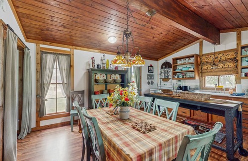 Burnet Cabin | Historic lakefront & wildlife haven with firepit & gas grill - minutes to water