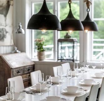 Sunnansjo Villa | Historic lakeside villa, up to 20 guests - ski, boat