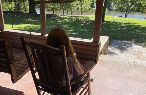 Athens House | Historic Lodge on Private Campground
