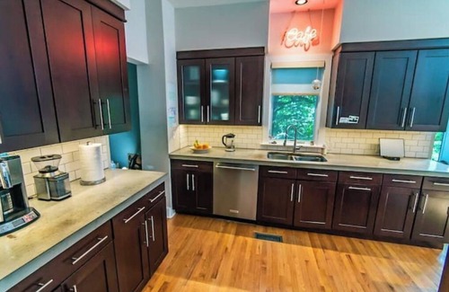 Oread House | Historic Modern Magical on Mt Oread | Steps to KU