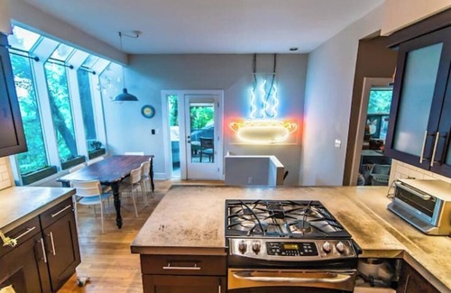 Oread House | Historic Modern Magical on Mt Oread | Steps to KU