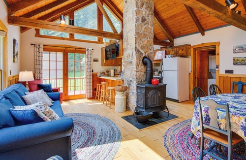 Drifting Cabin | Historic Morrisdale Area Cabin w/Deck & Fireplace