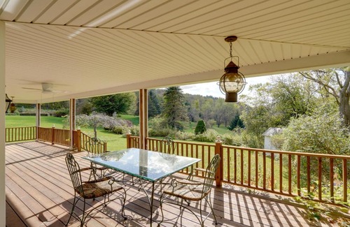 Canaan House | Historic New Lebanon Hideaway on 33 Private Acres!