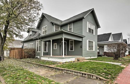 Noblesville House | Historic Noblesville Home Walk to Downtown Shops!