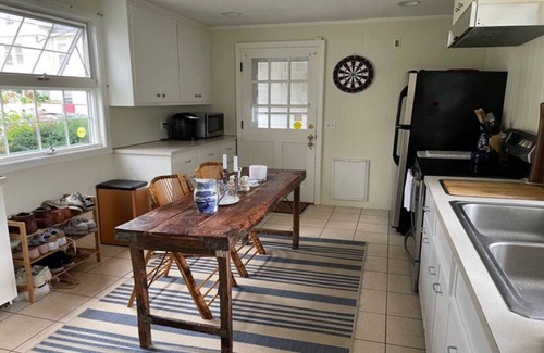Stonington House | Historic seaside home with large deck , yard & two car garage