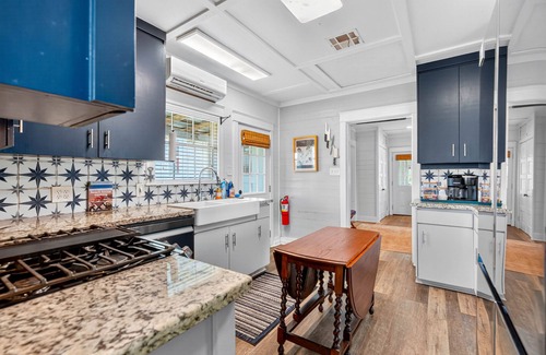 Surfside Beach House | Historic Surfside Stunner - Deck, Pet Friendly