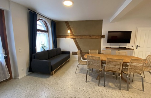 Templin Apartment | Historic townhouse for up to 12 guests with an event cellar