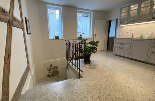 Templin Apartment | Historic townhouse for up to 12 guests with an event cellar