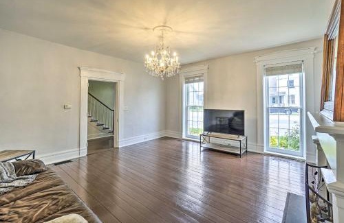 Troy House | Historic Troy Home Close to Shops with Fire Pit