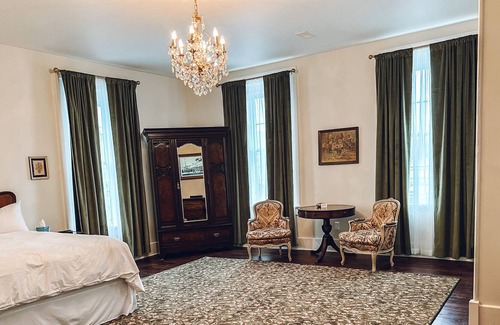 Princeton Apartment | Historic Victorian hotel in the heart of small town getaway!
