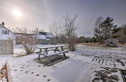 Waldoboro House | Historic Waldoboro House Near Lakes, Boating, Etc!