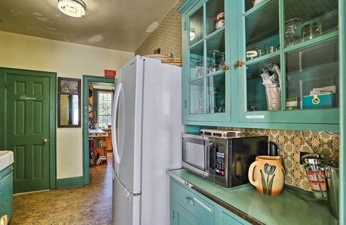 Warrenton House | Historic Warrenton Home w/Patio & Hot Tub!