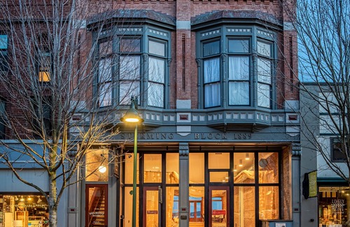 Port Townsend Historic District Apartment | Historic Water View Room overlooking The Bay with private balcony