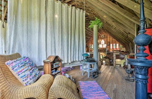 Wallburg House | Historic Winston-Salem Guest Barn on Farm!