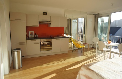 Quartier des Quais - Kaaienwijk Apartment | Historical center, sunny terrace with panoramic view